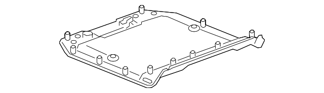 Front Floor Console Armrest Hinge Cover - GM (84443269)