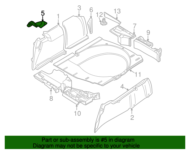 Genuine BMW 51478217126 Seat Belt Cover FREE Shipping on Most