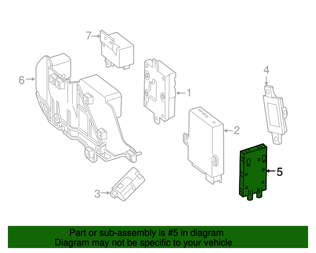 20162020 MercedesBenz Metris Control Module 4479009908 Mercedes