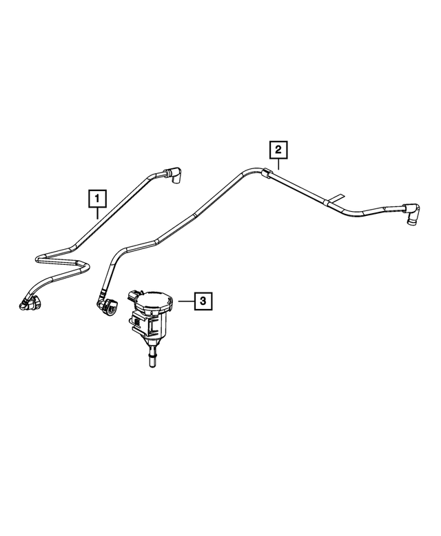 20112013 Mopar OEM NEW 20112013 Mopar Jeep Grand Cherokee Dodge Durango Purge Hose 68038008AE