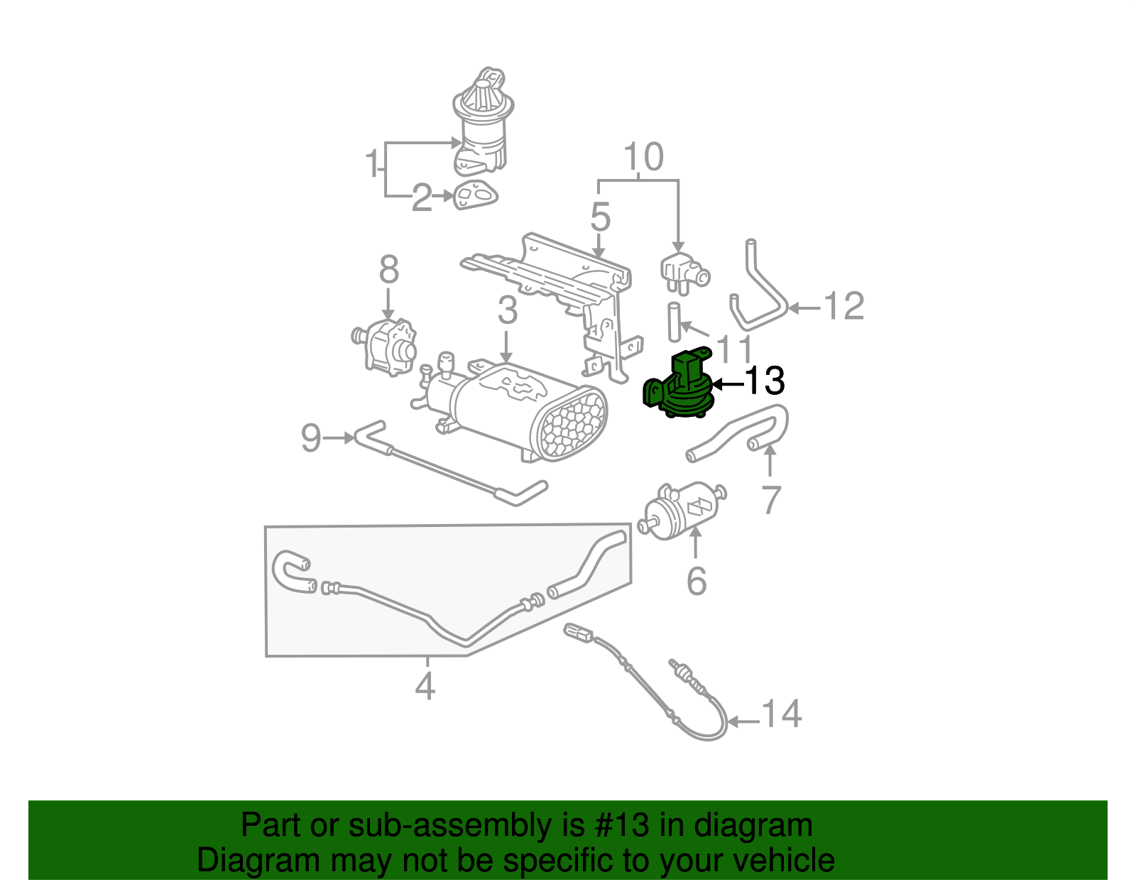 Genuine Honda Civic Water Passage O-Ring Gasket – 19411-PLC-003 – 2001-2005