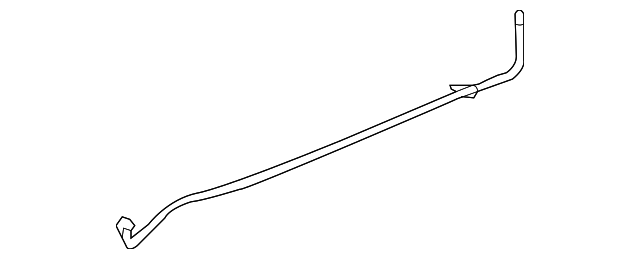 Automatic Transmission Fluid Cooler Intermediate Upper Line - GM (15263909)