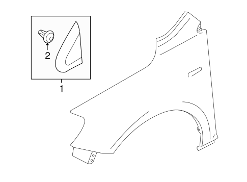 Chrome Roof Molding Trim Kit for Suzuki Kizashi 2010, 2011, 2012, 2013 main image 0