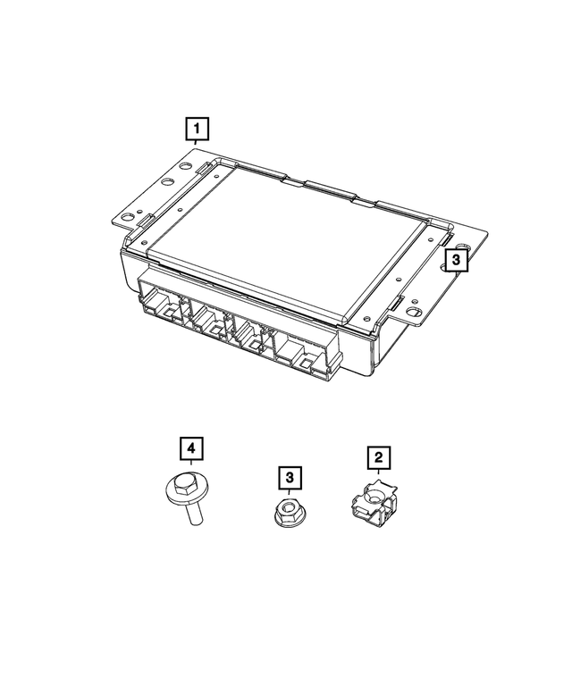 20142024 Mopar Electronic Limited Slip Differential Module 05150734AE