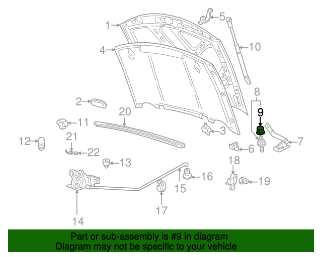 Hinge Cap 1H0-823-347