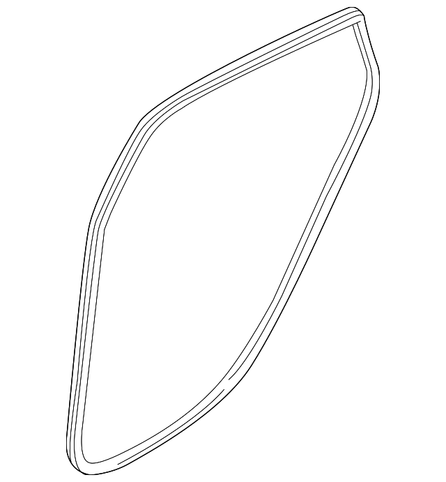 Right Genuine Hyundai 83241-A5000 Interior Door Belt Weatherstrip Rear Right Genuine Hyundai 83241-A5000 Interior Door Belt Weatherstrip Rear