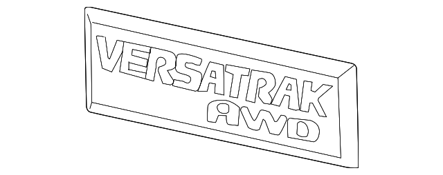 Nameplate - GM (10426420)