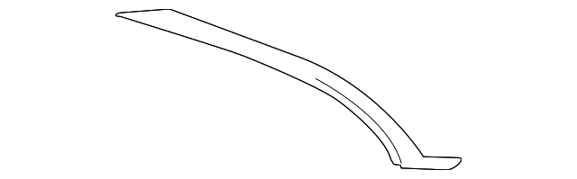 Panel Above Lid - Buick (25721159)