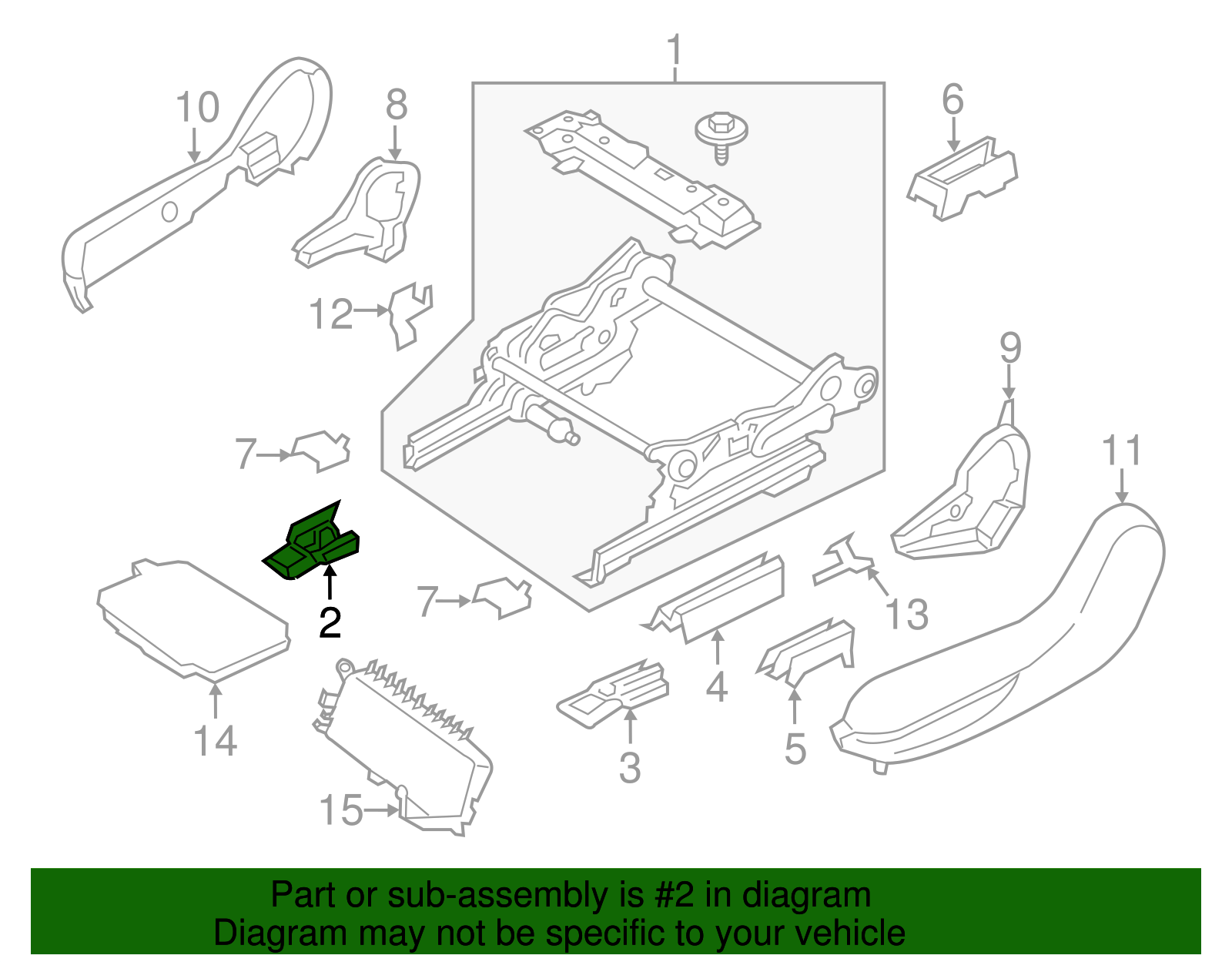 Track Cover - Ford (GD9Z-5461749-AA)