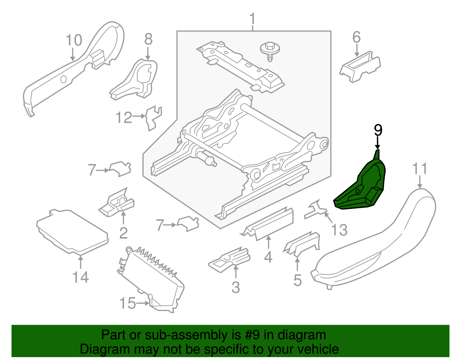 Pivot Cover - Ford (GD9Z-5462187-AJ)