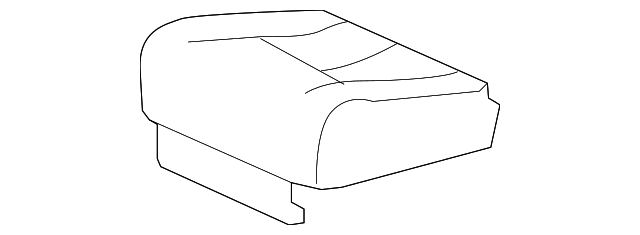 Cover, R/Seat Cushion                       *Ebony (19127640)