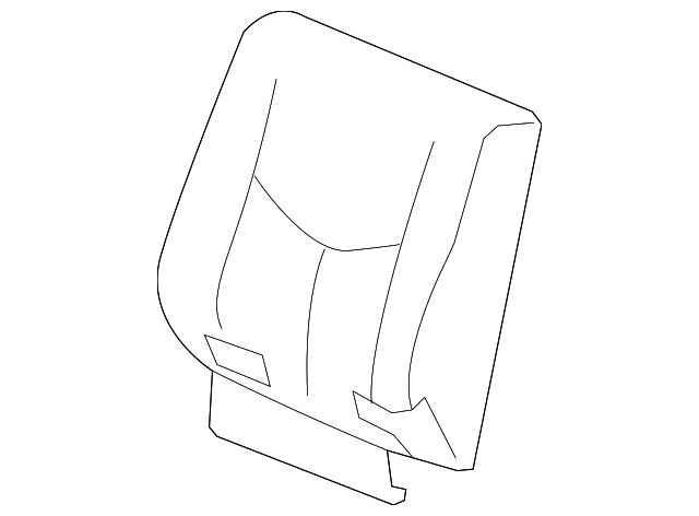 Cover, R/Seat Black Cushion                    *Ebony (19127634)