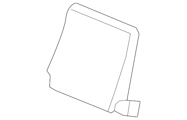 Armrest Assembly, R/Seat                      *Ebony (19127651)