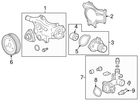 Vap-autoparts Water Pump & Thermostat Combo For Chevy Cruze 1.4L (2011-2016) – Direct Replacement 25192709