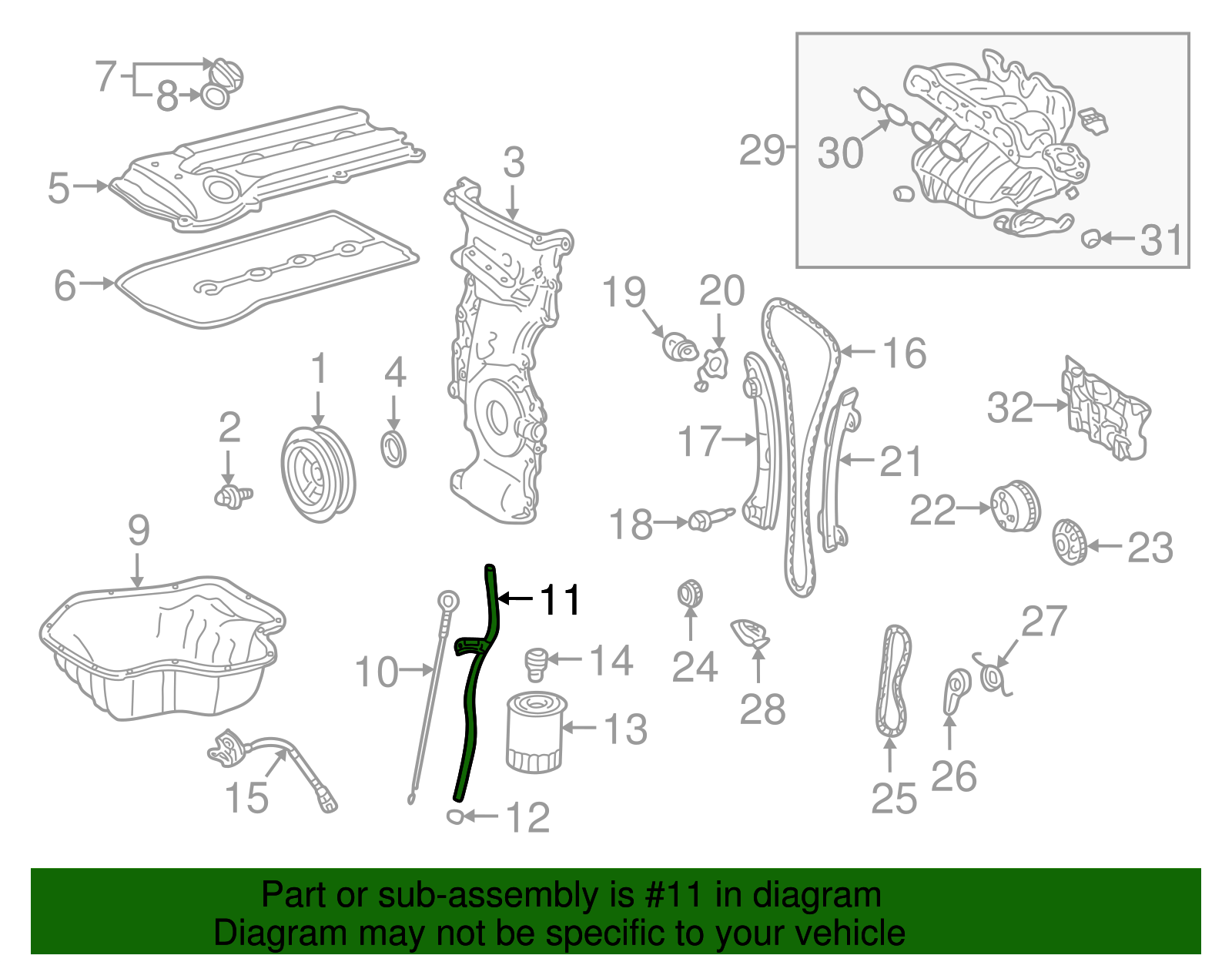 Guide Tube - Scion (11452-28011)