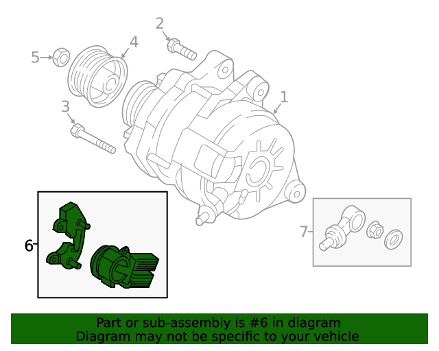 20162023 Mazda Voltage Regulator PA5J18W70