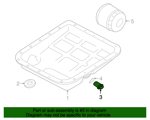 20052009 Subaru Drain Plug 807018070 Subaru Parts Store