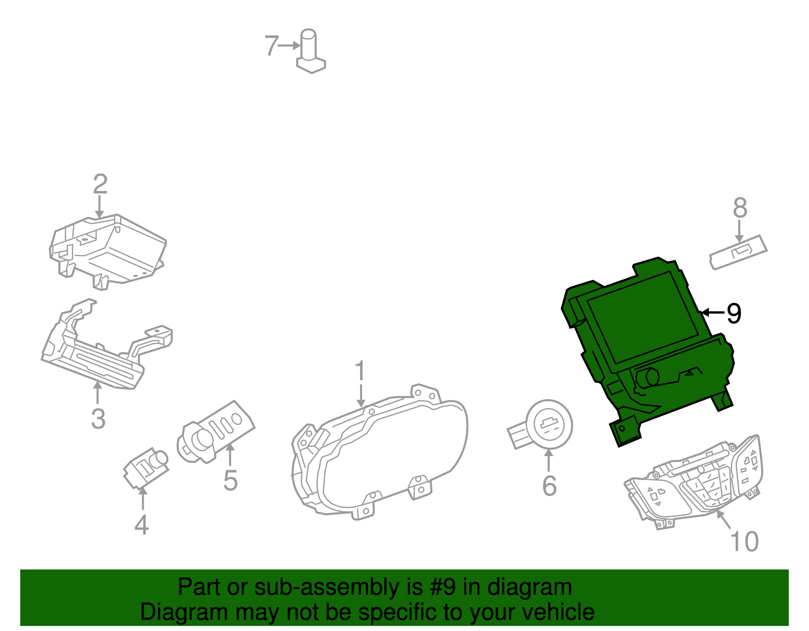 Display System - Buick (90923583)