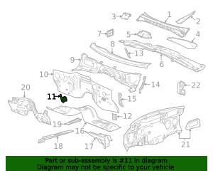 2019-2024 GM Dash Panel Bracket 23400141 | OEM Parts Online