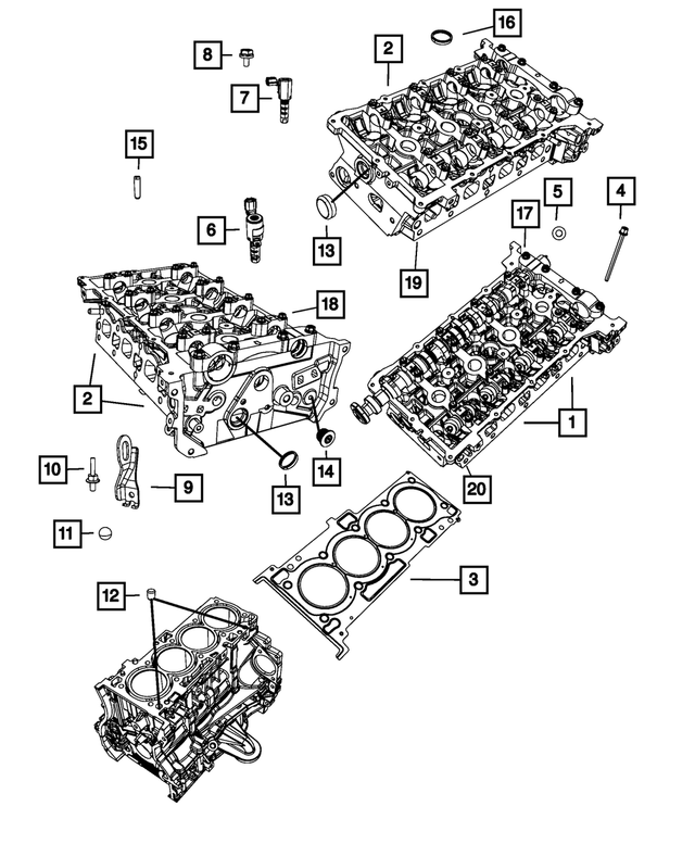 20072020 Mopar Variable Valve Timing Solenoid 4884483AC Mopar eStore