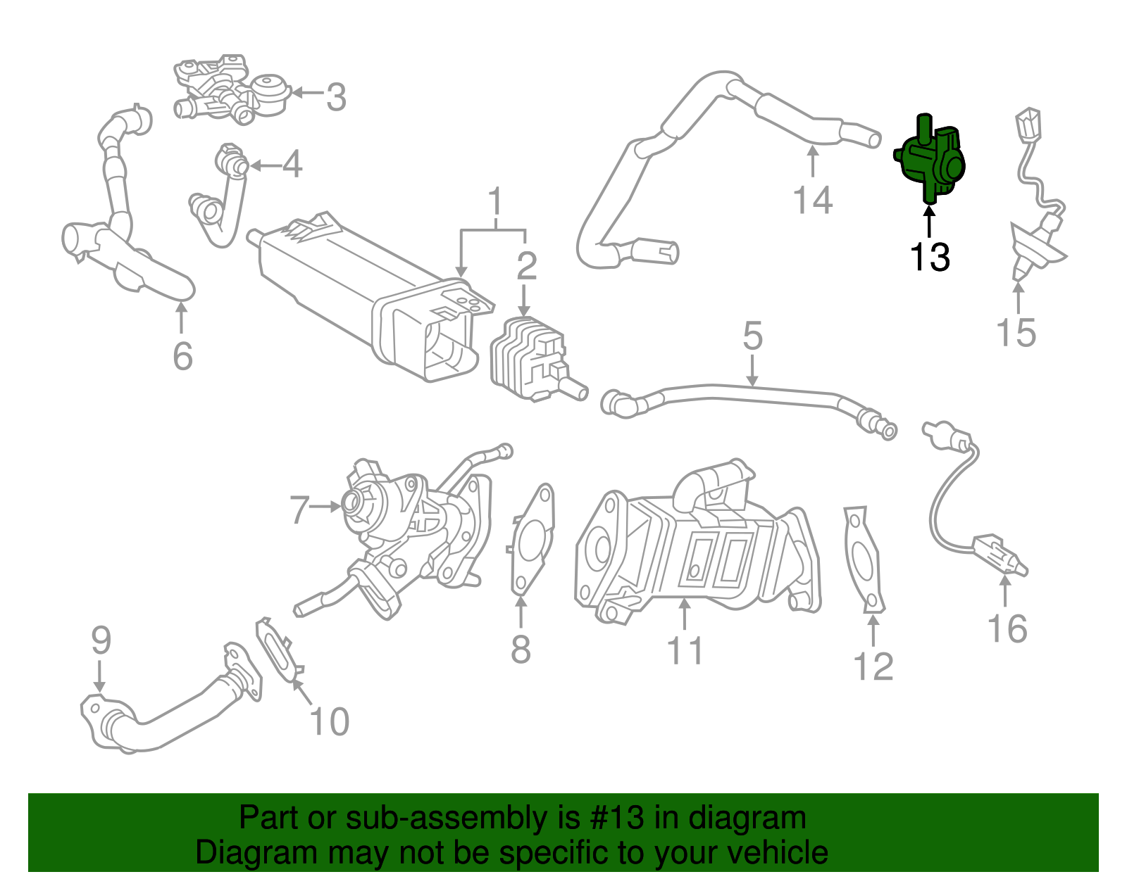 Valve,  Duty Vacuum Switching - Scion (90910-TC001)