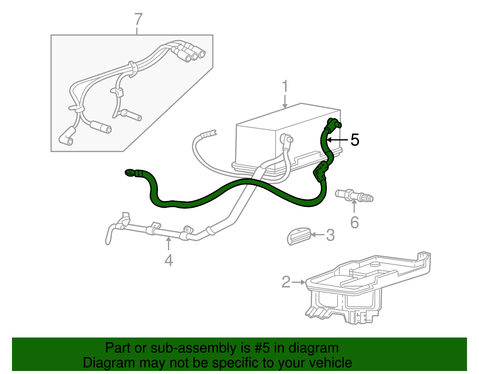 Cable - GM (8907034)