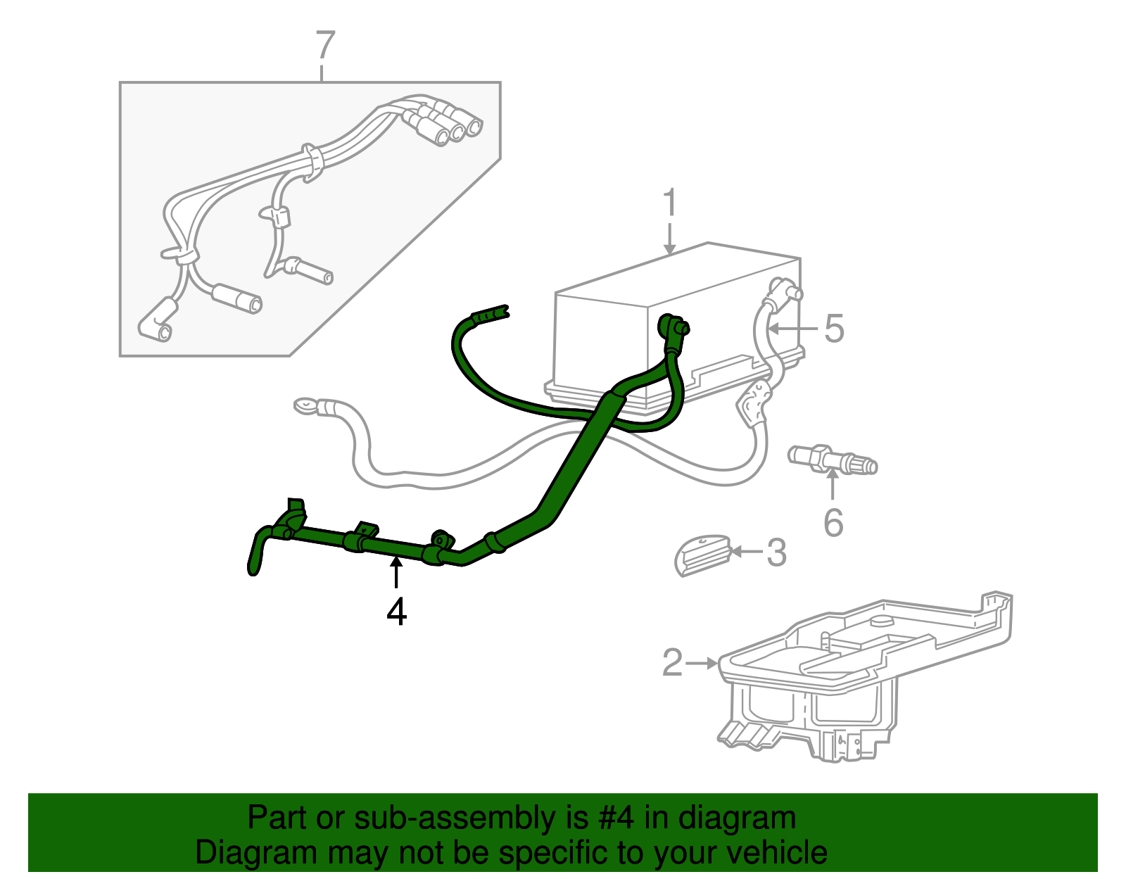 Cable - GM (88860078)