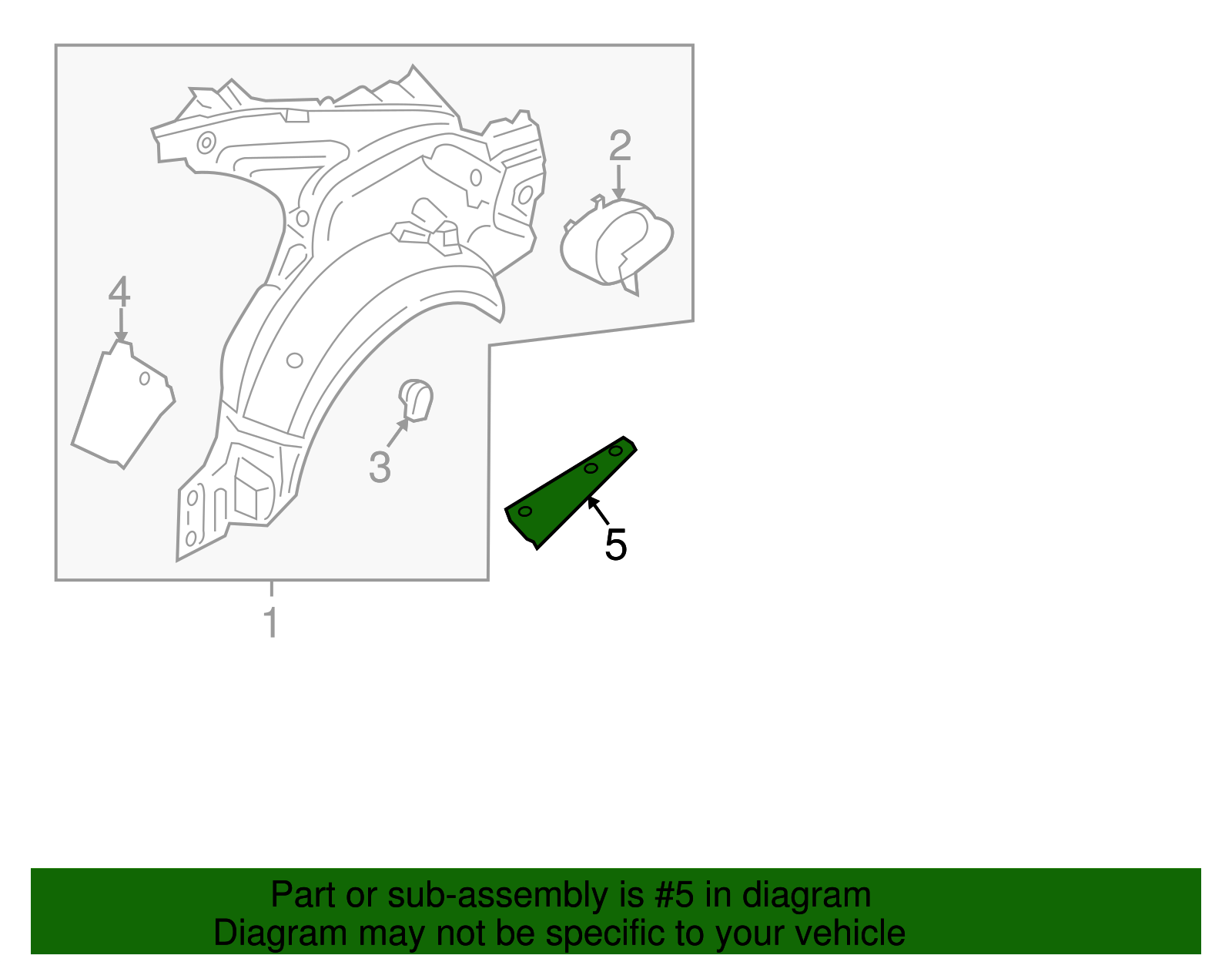 Extension - Ford (GD9Z-54279A92-A)