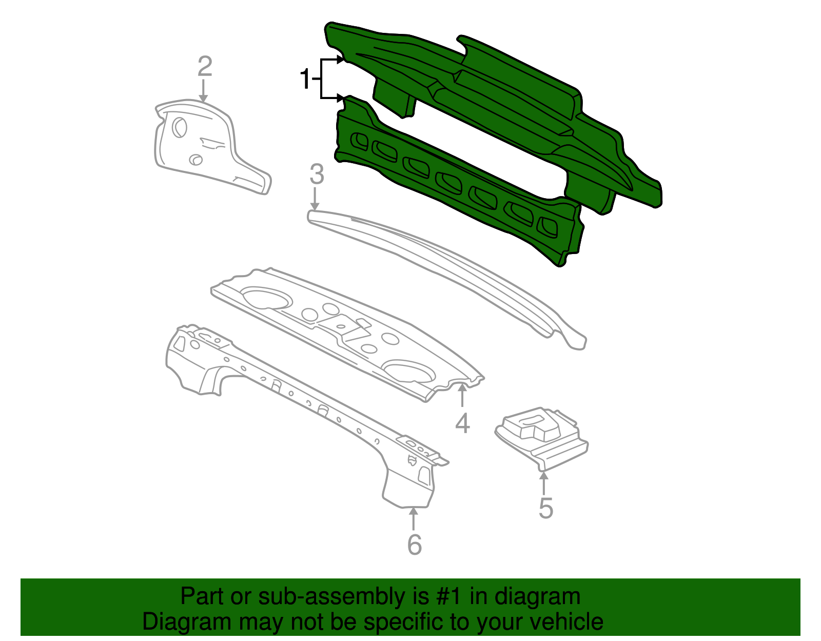 F Panel - GM (88956333)