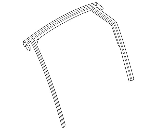 Auto Window Channel 2019-2024 Audi Q3 Window Channel 83A-839-432 | Audi OEM Parts Guy