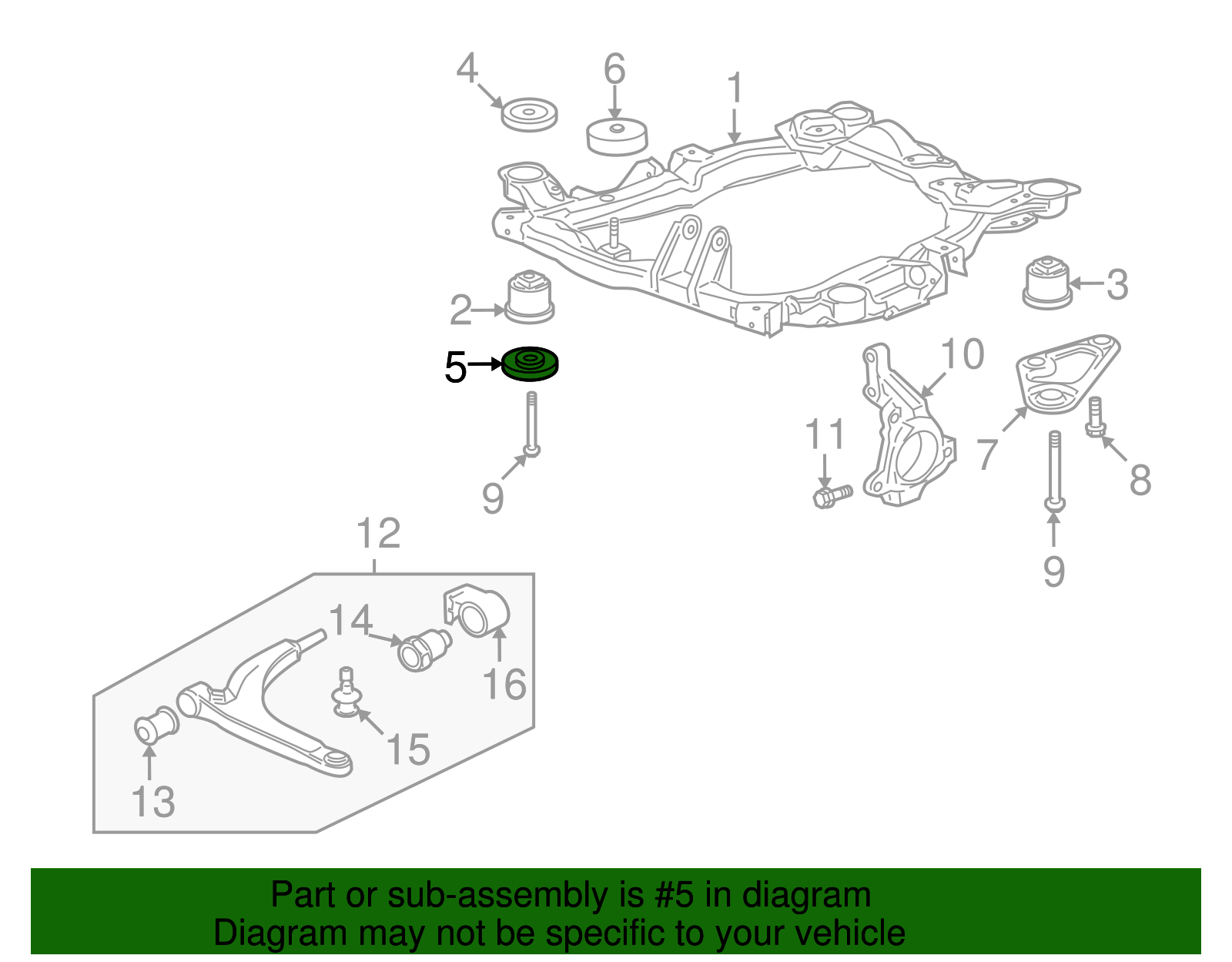 Multi-Purpose Washer - GM (11611679)