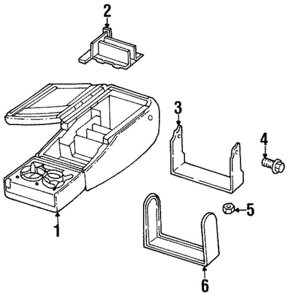 Bolt/Screw-F/Seat A/Rst Supt            * - GM (20152150)