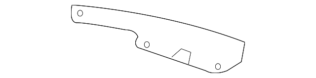 Front Bumper Impact Bar Support - GM (96694040)