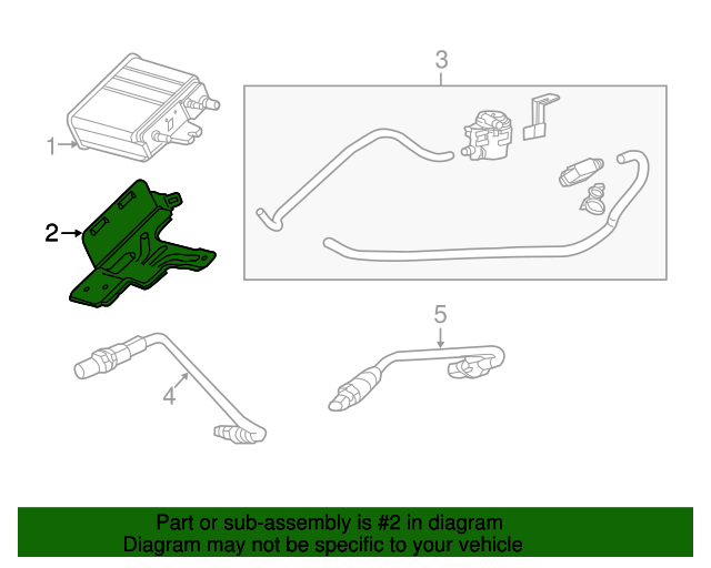 GM Genuine Parts 84148821 Vapor Canister Vent Valve