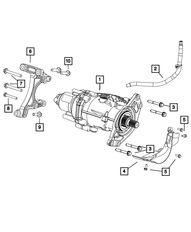 2023 Jeep Compass Power Transfer Unit 68570567AB Mopar Estores