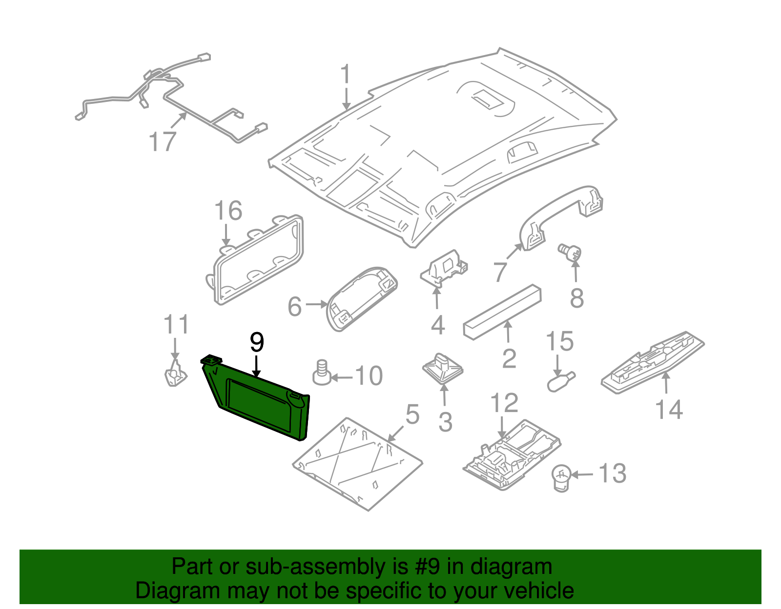 Sunshade - GM (94710260)