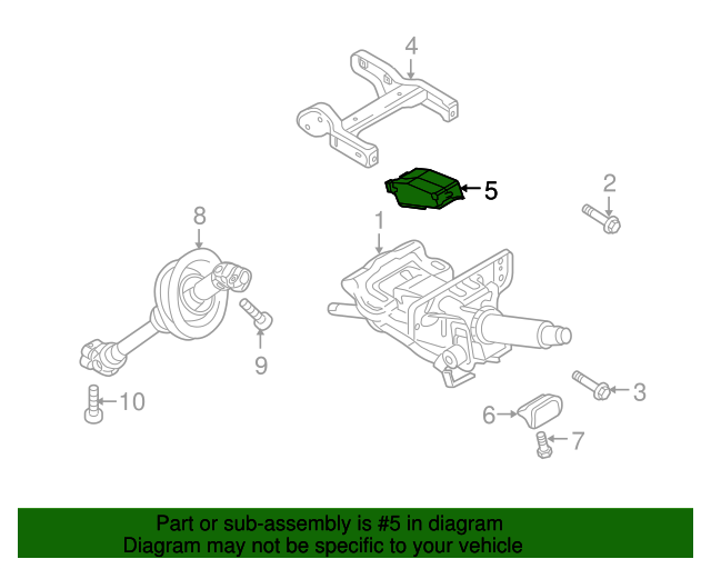 8K0905852D Steering Column Lock 20082016 Audi Audi Parts Store