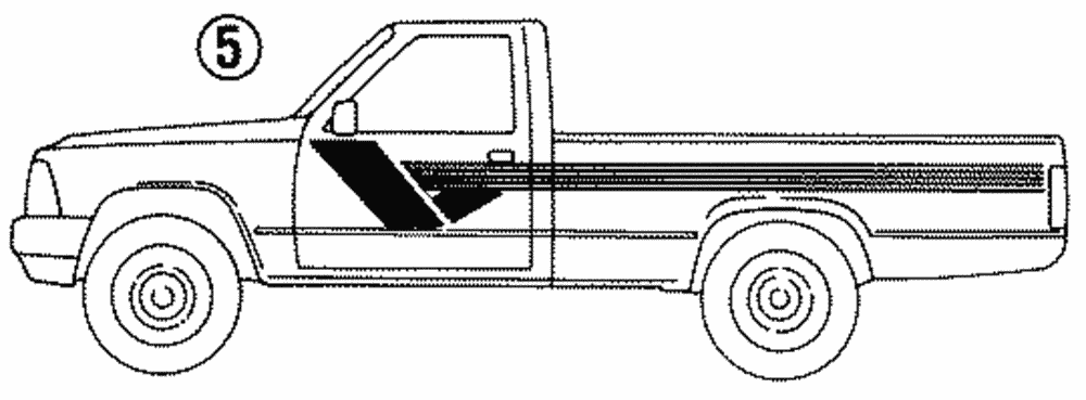 Tail Gate Logo - Toyota (00211-35890-19)