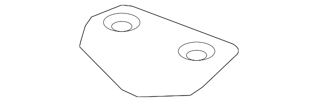 Very Dark Cashmere Front Seat Back Upper Cover - Cadillac (84107671)