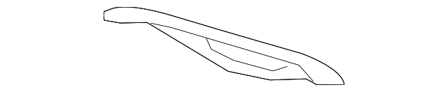 Jet Black Video Display Bezel - Cadillac (84131457)
