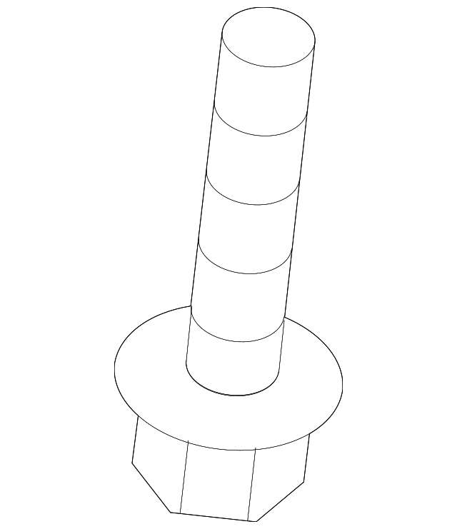 Genuine Engine Oil Drain Plug Access Cover Bolt for 20052022 Hyundai