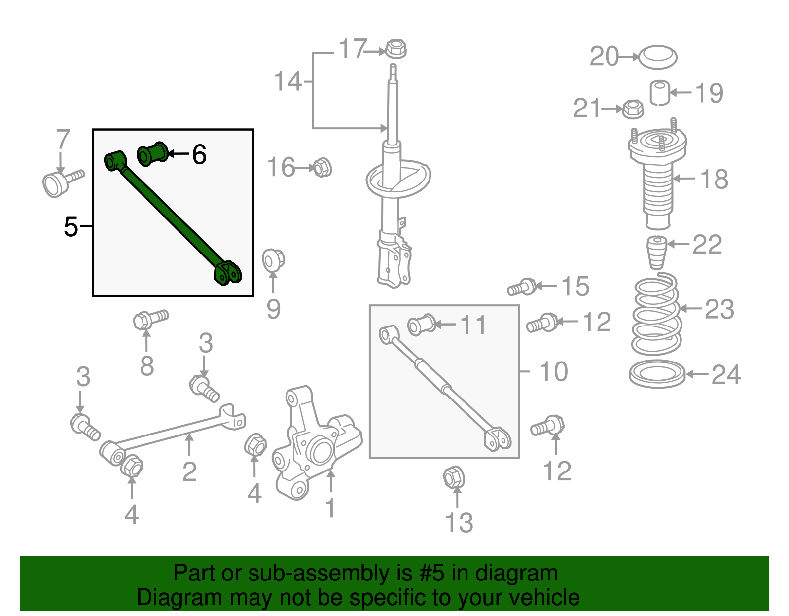 Ft Lateral Arm - Toyota (48710-48060)