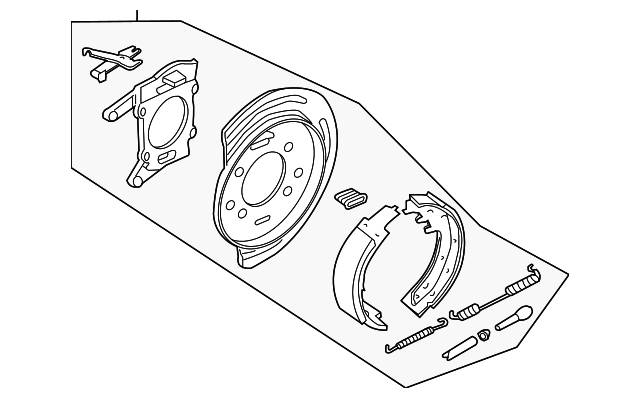 Parking Brake Assembly (15888325)