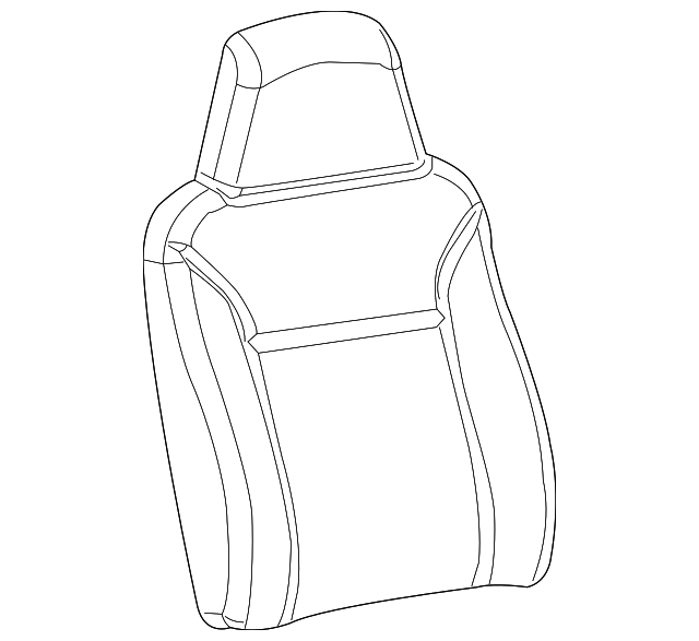 Seat Back Cover - GM (89043248)