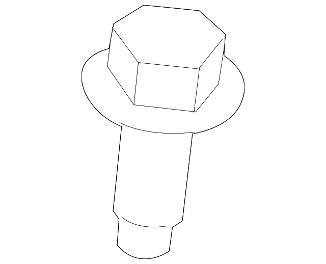 20182021 Mazda Exhaust Manifold Heat Shield Bolt 994680620