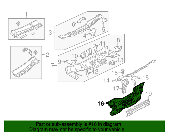 20062010 Mazda 5 Lower Dash Panel ccy9534a0c