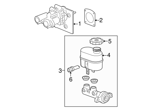 2007 Chevy Silverado Brake Master Cylinder Diagram Hydroboost Install,