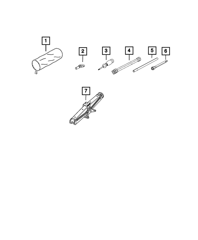 20142024 Ram OEM NEW 20142019 Mopar Ram ProMaster 15003500 Jack