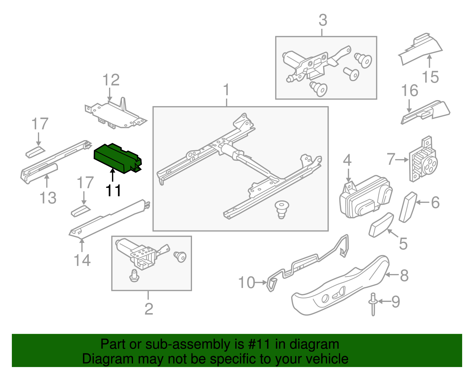 2012-2018 Audi Control Module 4G8-959-760-A | Audi USA Parts