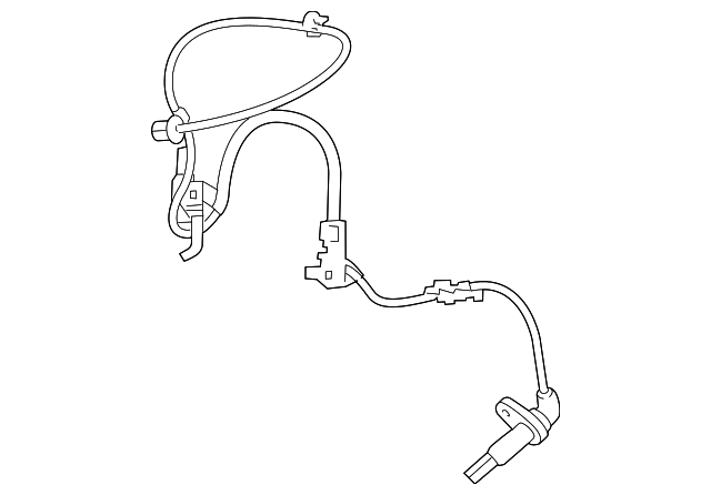 89543-06081 - ABS Wheel Speed Sensor 2018-2024 Toyota